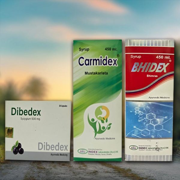 Dibedex (30 cap)+Bhidex+Carmidex